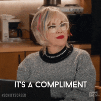 Compliment Moira Rose GIF by Schitt's Creek
