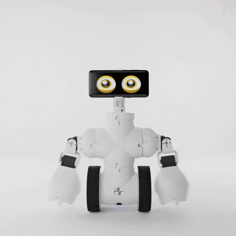 ShapeRobotics celebration celebrate yay robot GIF