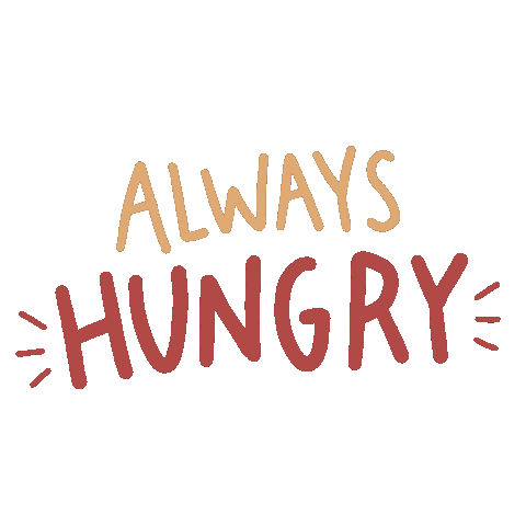 Hungry Comida Sticker