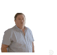 Nervous Lets Go Sticker by Discovery Europe