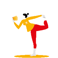 Yoga Invest Sticker by digibank ID