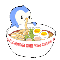 Hungry Penguin Sticker by Pudgy Penguins