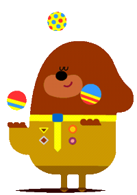 Dog Circus Sticker by CBeebies