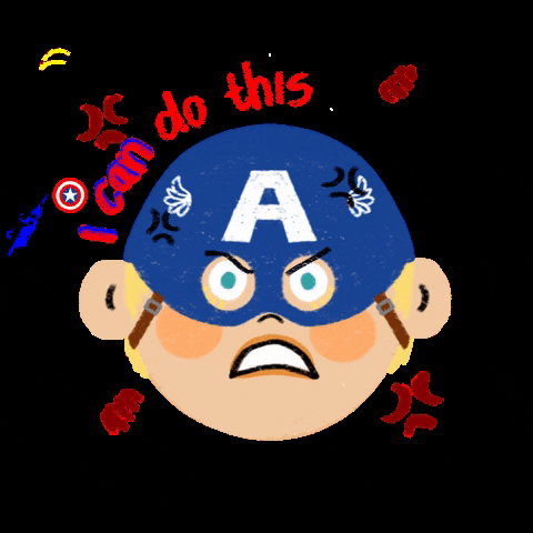 zafirahastri marvel avengers captain america steve rogers GIF