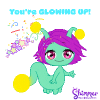 Awesome Lets Go Sticker by ShimmertheGlowworm