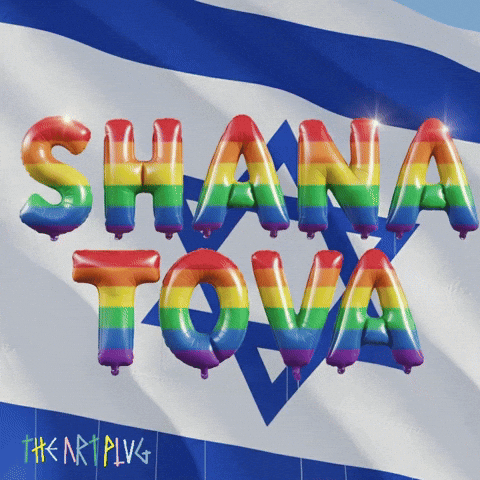 New Year Jewish GIF by Marcel Katz Dalí / The Art Plug