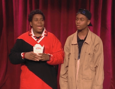 Excited Kenan Thompson GIF