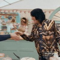 Kitchen Hello GIF by The Great British Bake Off