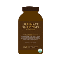 LiveUltimate live ultimate liveultimate ultimateshrooms nevermissaday Sticker