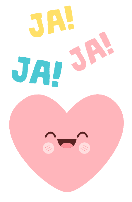Ja Ja Ja Sticker