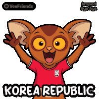 Excited World Cup Sticker by VeeFriends