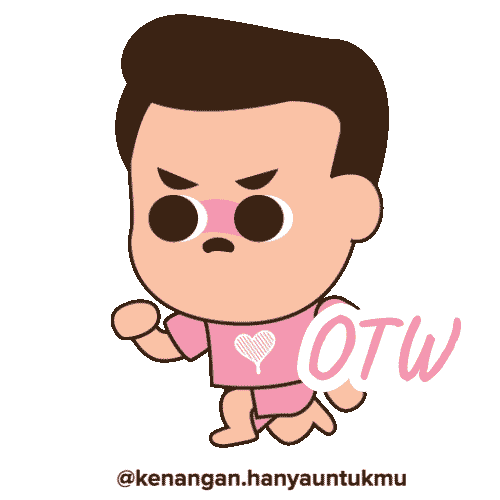 kenangan_hanyauntukmu giphyupload boy bff kopi Sticker
