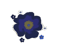 Flower Print Sticker by childrensalon