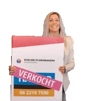 Jennifer Makelaar Sticker by Evelienploegmakers