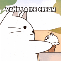 Chilling Ice Cream Cone GIF by MESA My Emotional Support Animal