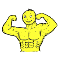 筋肉 Sticker