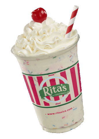 RitasIce icecream milkshake ritas italianice Sticker