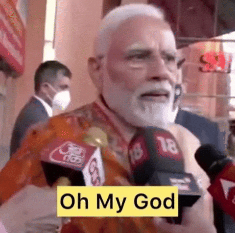 Narendra Modi Omg GIF