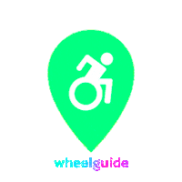wheelchair disability Sticker by Guiaderodas