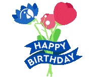 Happy Birthday Travel Sticker by ROBINSON – Share the moment