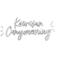 Calligraphy Canyoneering Sticker
