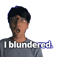 Messed Up Oops Sticker