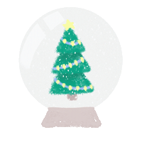 New Year Christmas Sticker