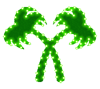 Palm Trees Christmas Sticker by In-N-Out Burger