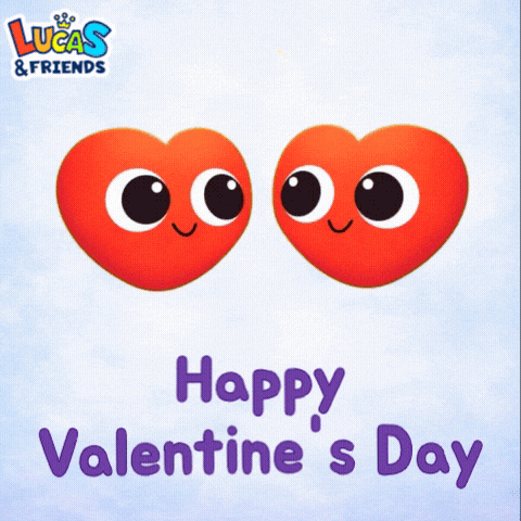 I Love You Hearts GIF by Lucas and Friends by RV AppStudios