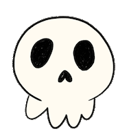 Death Skull Sticker