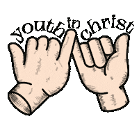 Friends Jesus Sticker