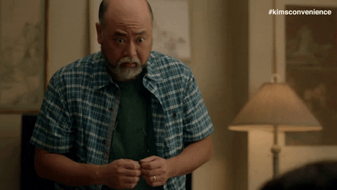 angry forgive me GIF by Kim's Convenience