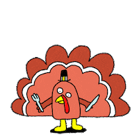 Hungry Lets Eat Sticker by Originals