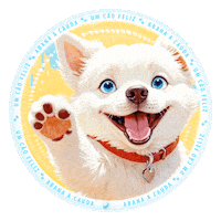 Dog Love Sticker by abana a cauda