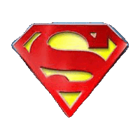 superman STICKER by imoji