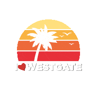 Palm Tree Party Sticker by Westgate Resorts