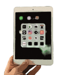 MAKEsoccer ipad tablet tippen tastatur Sticker