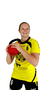 Handbal Sticker by HV Geel-Zwart