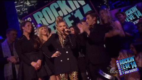 fergie GIF by New Year's Rockin' Eve