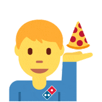Celebrate Pizza Man Sticker by Domino's Pizza