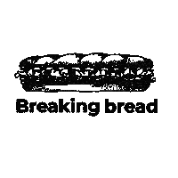 Togetherness Breakingbread Sticker by BURST Creative Group