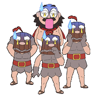 Clash Royale King Sticker by Clash