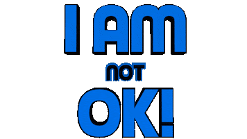 Free Palestine I Am Not Ok Sticker by OpticalArtInc.