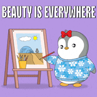 Art Beauty GIF by Pudgy Penguins