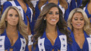 dallas cowboys football GIF by Dallas Cowboys Cheerleaders: Making the Team