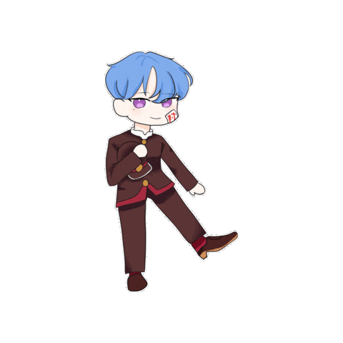 Chibiscollab Sticker