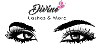 divinelashesmore woman pretty eye lashes Sticker