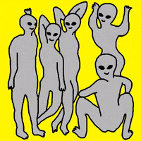 matthew_harris dancing space planet aliens GIF