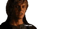 Evan Peters Sticker by Alissandra