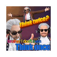 Im Dumb Think Twice Sticker
